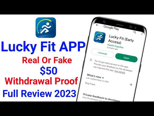 Lucky Fit App Real Or Fake | Lucky Fit App Payment Proof | Lucky Fit App Se Paise Kaise Kamaye