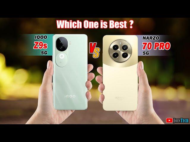  Duel High Tech!! iQOO Z9s Vs Realme Narzo 70 Pro Off in a Smartphone Showdown!!