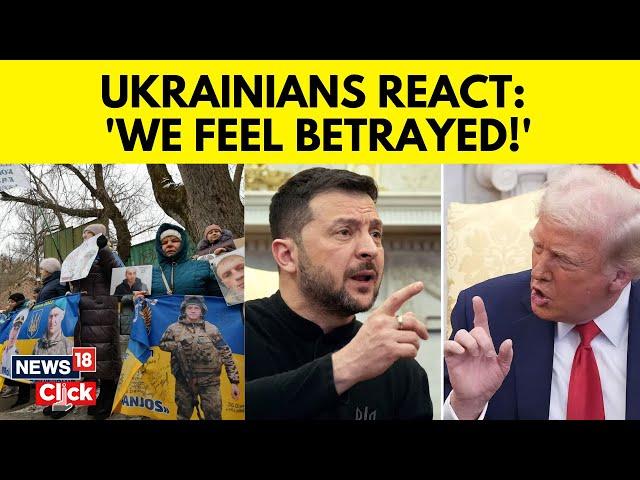 Russia Ukraine War | Ukrainians React To Trump Zelensky Spat | Trump Zelenskyy Meeting | N18G