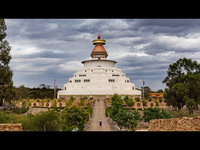 The Great Stupa of Universal Compassion unveiled in Bendigo