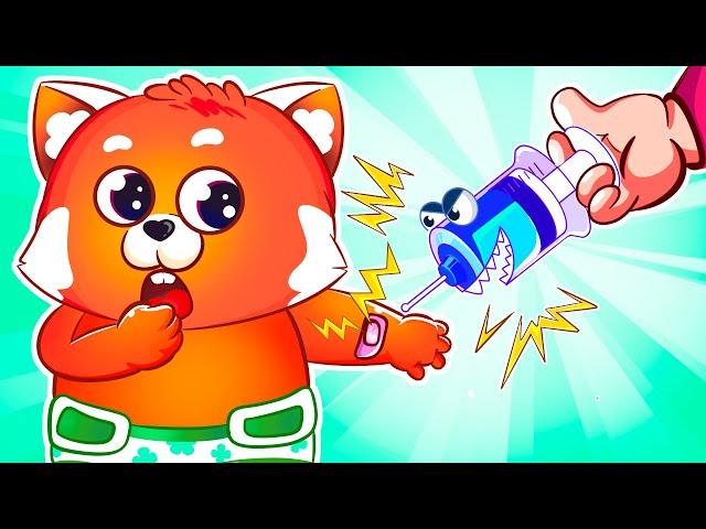 Time For A Shot   Nursery Rhymes & Funny Kids Songs  Video for Kids by Lucky Zee Zee