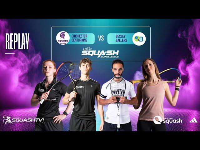 Chichester Centurions v Bexley Ballers | Optasia Squash Super League