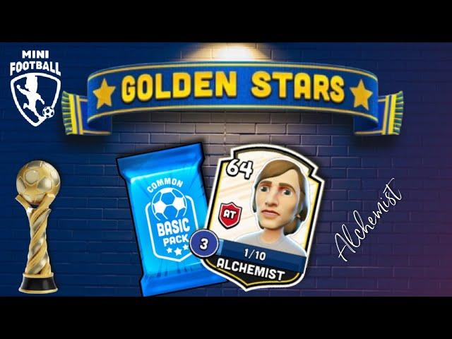 Mini Football - Golden Stars Tournament! Alchemist x1 in a Basic Pack!