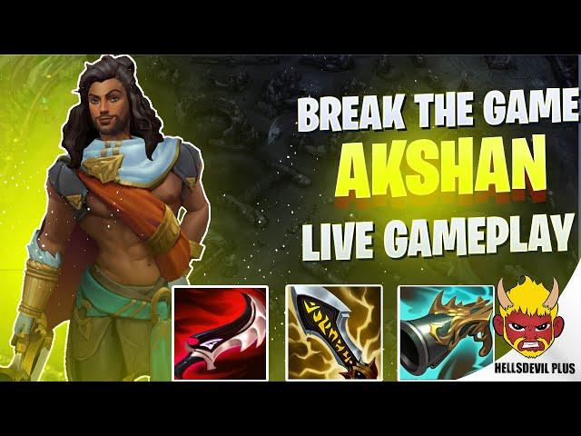 This Akshan Playstyle Breaks The Game! - Wild Rift HellsDevil Plus Gameplay