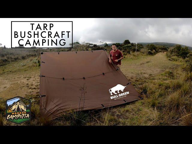 Tarp o Lona para Camping y Bushcraft - BULL GREEN