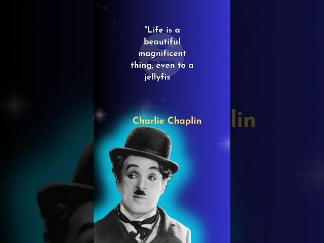 Charlie Chaplin Quotes #shorts