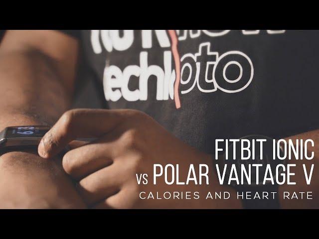 Fitbit Ionic vs Polar Vantage V Heart Rate Tracker Issues Review