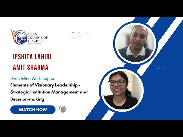 Live Online Seminar On Elements of Visionary Leadership | Feedback