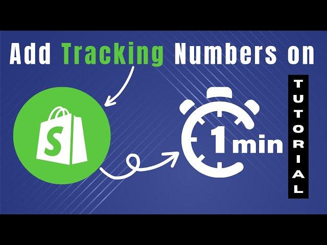 Streamline Shipping: How to Add Tracking Number on Shopify for Efficient Order Tracking