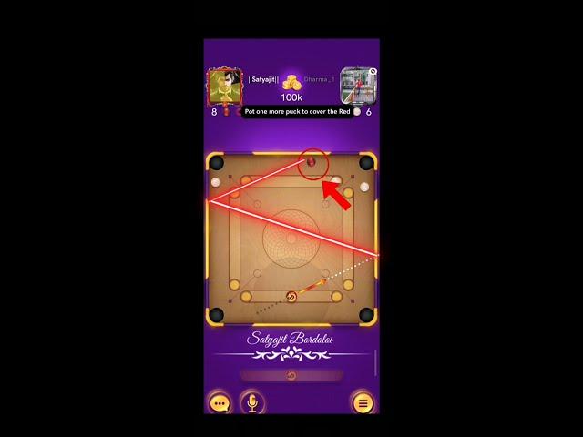  Carrom pool Satyajit shot #shorts #youtubeshorts #trending #carrompool #satyajitbordoloigaming