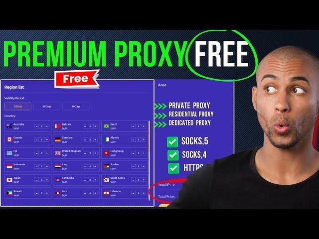 How to get Free Proxy Socks 4,5  Working | get a Free Premium Proxy List |  Best Website 2024