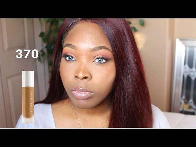 DOES FENTY BEAUTY FOUNDATION OXIDIZE? 370 APPLICATION ON DRY SKIN