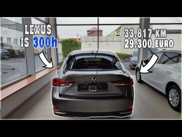 LEXUS IS 300h 2017 33.900 km - ce oferă?