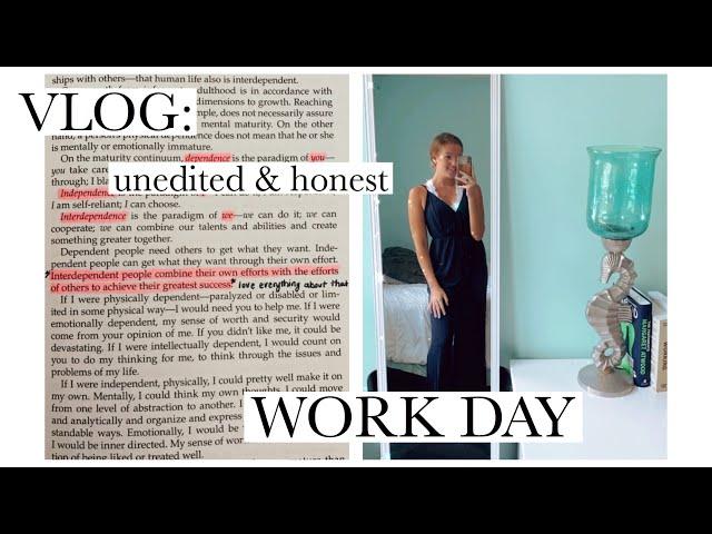 VLOG: unedited vlog (dressed up, interviewed for a podcast, planned content w friends & workouts)