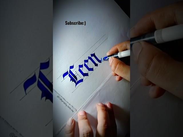 What?  #calligraphywithme #shorts