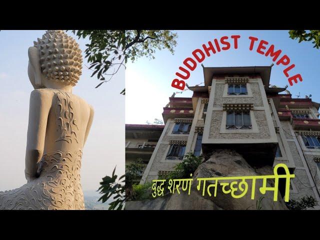 buddhist temple in guwahati || silent video || peaceful vloging video || Ride And Explore With Hirak