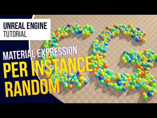UE5 l Per Instance Random l Material Expression Tutorial l Unreal Engine 5