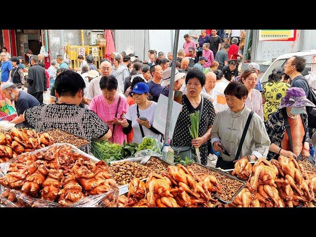 REAL Life in Northwest China, Morning Street Market Wander in Lanzhou Gansu【Alin Food Walk】