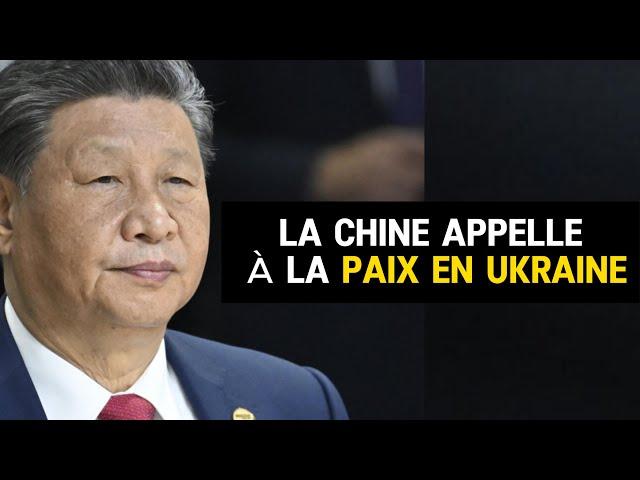 URGENT : Xi Jinping dans son discours appelle à la paix en Ukraine