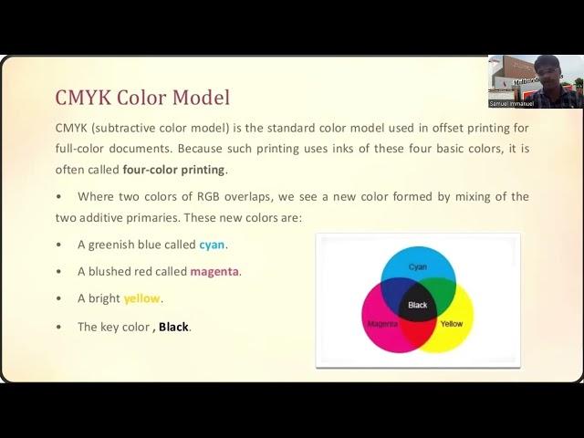 Color Models | Multimedia Systems | KCSKNC Samuel | 2022