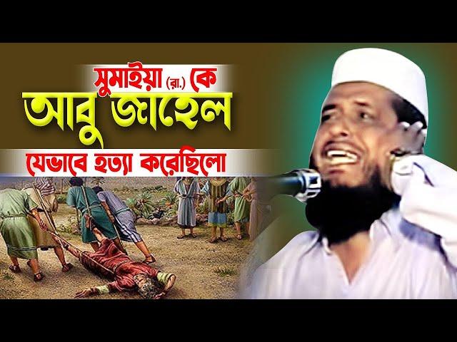 আবু জাহেল কত নিষ্টুর ছিলো ।  তোফাজ্জল হোসেন ভৈরবী। Tofazzal hossain bhairovi