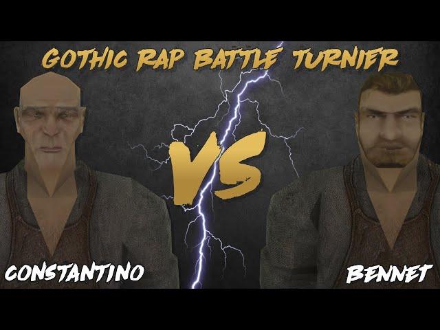 Constantino vs Bennet - Gothic Rap Battle Turnier - Viertelfinale 1