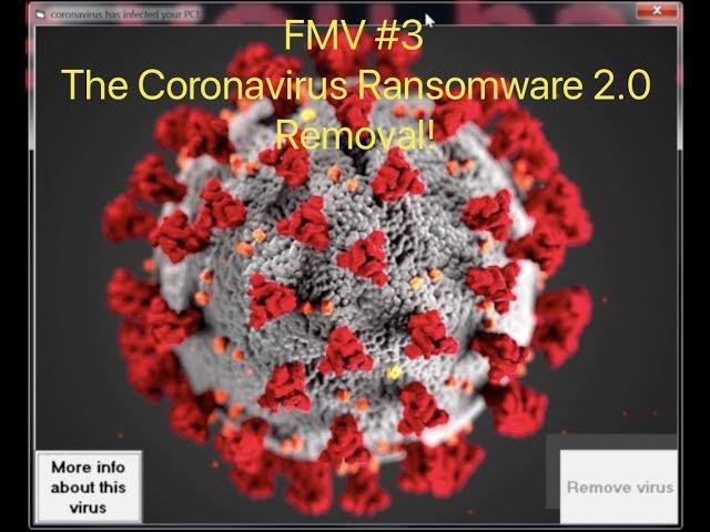 Coronavirus Ransomware 2.0 - The "cure"