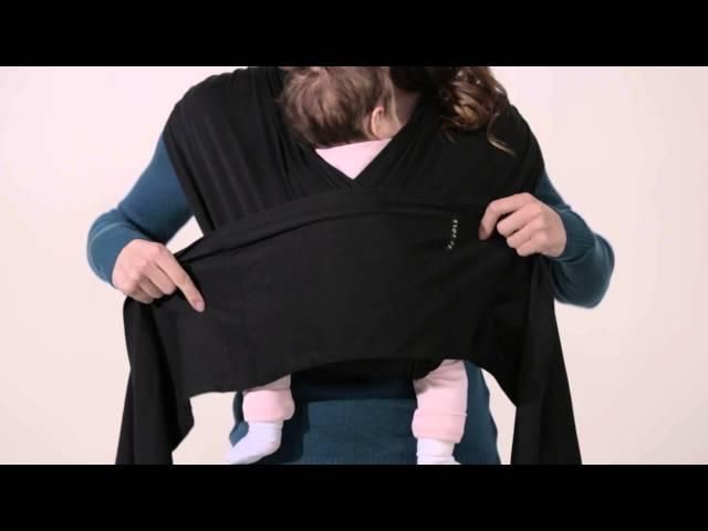 JJ Cole Agility Baby Carrier - How to use, all positions