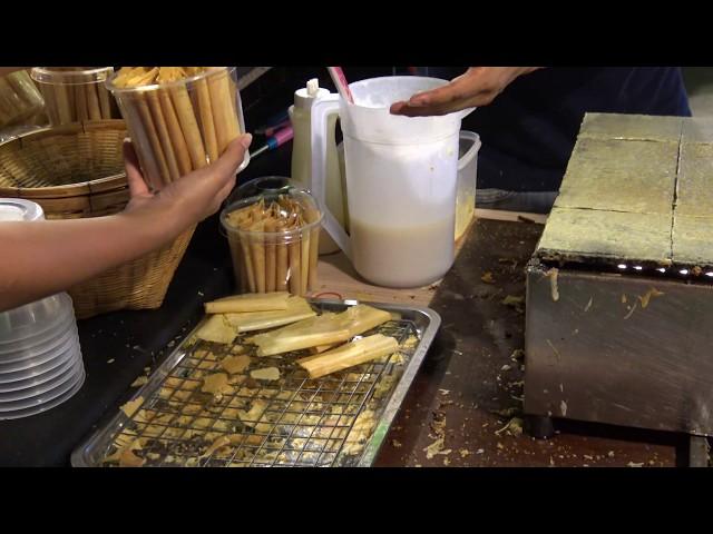 Thai Crispy Sweet Thin Crepes (泰式制作超级好吃脆饼）