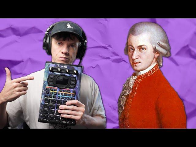 Making a LOFI beat from a Classical MOZART RECORD!