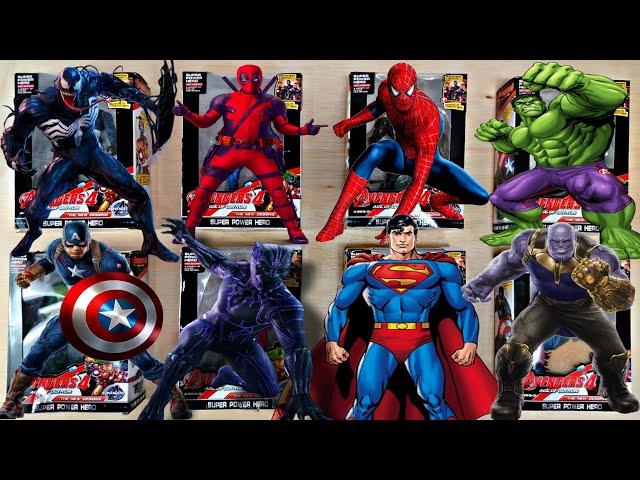 AVENGERS TOYS/Action Figures/Unboxing/Cheap Price/Ironman,Hulk,Thor, Spiderman/Toys.