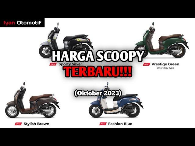 Daftar Harga Honda Scoopy Terbaru - Oktober 2023