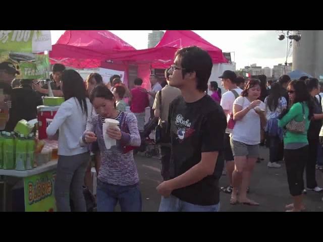 T&T Downtown Toronto Waterfront Night Market on Cherry Street