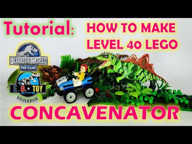 LEGO CONCAVENATOR LEVEL 40 JURASSIC WORLD THE GAME I 召集人 I 컨베네이터 I конкавенатор I concavenador