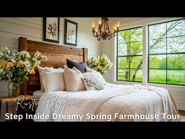 Step Inside a Dreamy Spring Farmhouse | Rustic & Elegant Decor