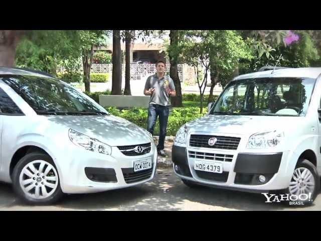 Fiat Doblò Essence vs. JAC J6 Diamond - De Carona (Originais Yahoo!)