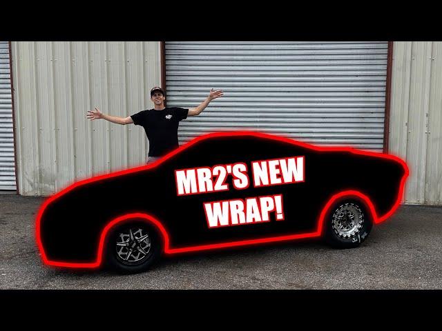 We FINALLY Wrapped The Mr2 and It Looks AMAZING!