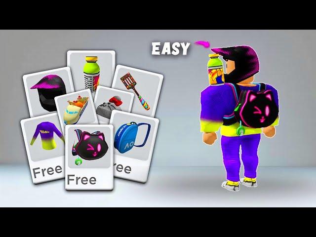 HURRY! GET 37+ PURPLE🟣 ROBLOX FREE ITEMS (LIMITED) 2024 