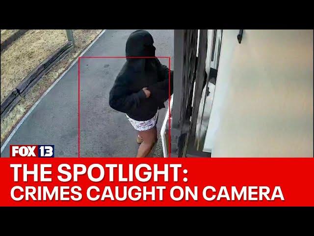 The Spotlight: Local crimes caught on camera