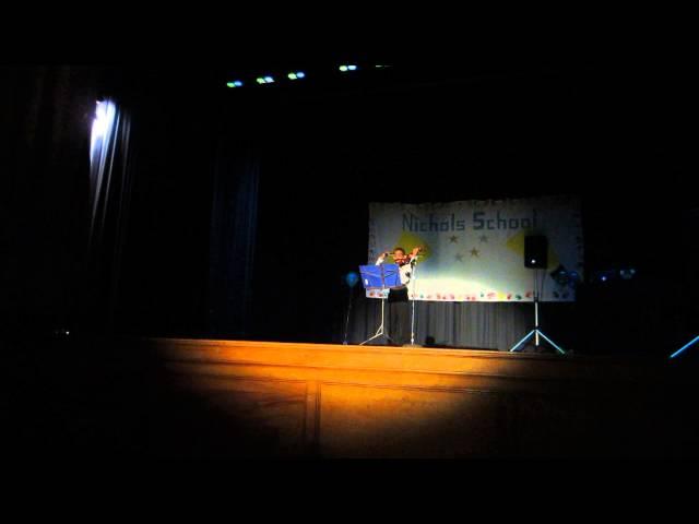 Isaiah's talent show at Nichols Elementary