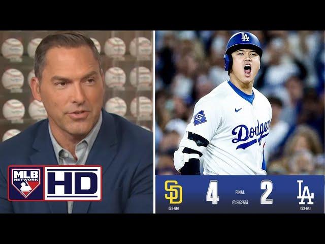 MLB Central | Shohei Ohtani proves he's the GOAT!- Mark DeRosa on Dodgers star's 2 RBIs, beat Padres