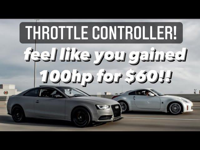 Make your Audi feel like you gained Horsepower! THROTTLE CONTROLLER Install & Review: Audi A5 mods