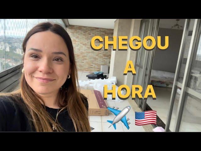 1 DIA ANTES DA MUDANÇA PROS EUA  APARTAMENTO VAZIO!