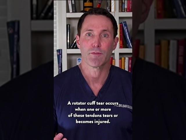 What is a rotator cuff tear?