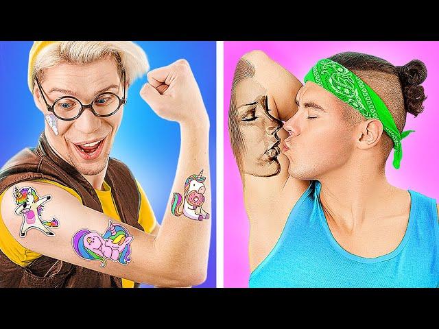 Sportler vs Nerd im Tattoo-Studio - Teil 4!