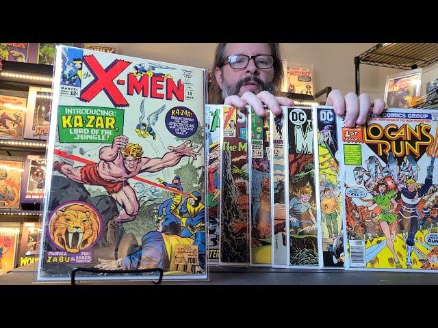 Silver and Bronze Age Haul!  Marvel and DC Comics!