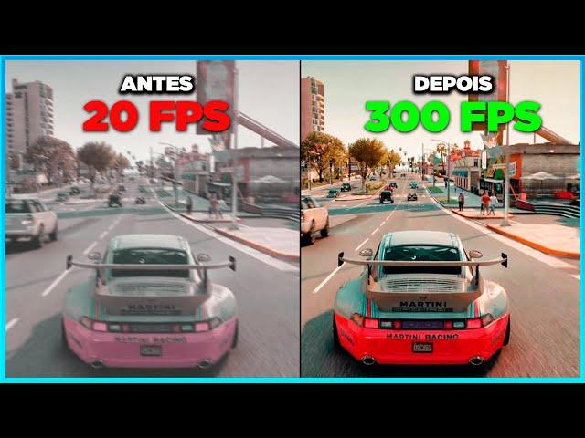 COMO AUMENTAR FPS DO GTA5 E RODAR EM PC FRACO  DEIXAR O GTA V MAIS LEVE