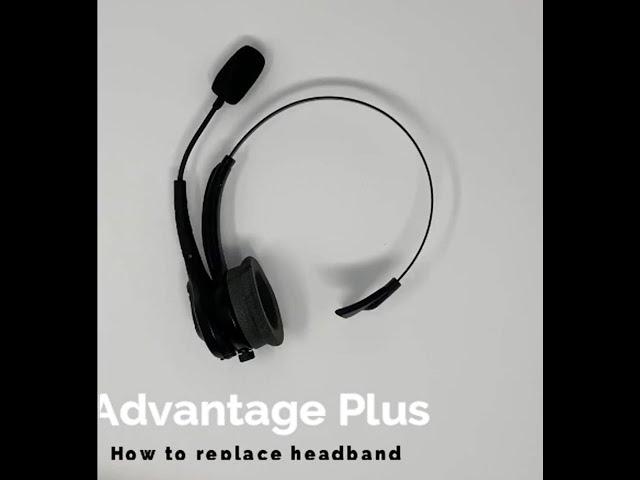 Blue Tiger Advantage Plus -  How to replace the headband