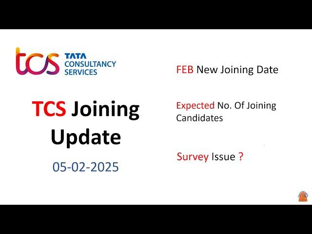 TCS 05 FEB 2025 LATEST ONBOARDING UPDATE |  20 FEB JOINING LETTER | 24 FEB JOINING LETTER