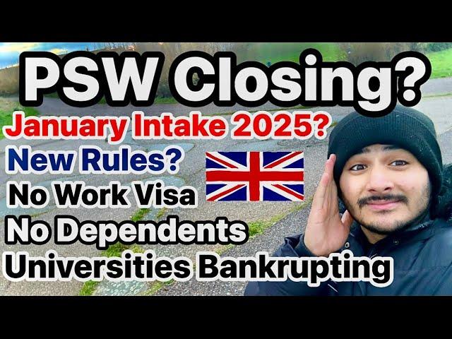 Is PSW Closing? | UK Universities Bankrupting | No Work Visa and dependents | New Immigration Rules?